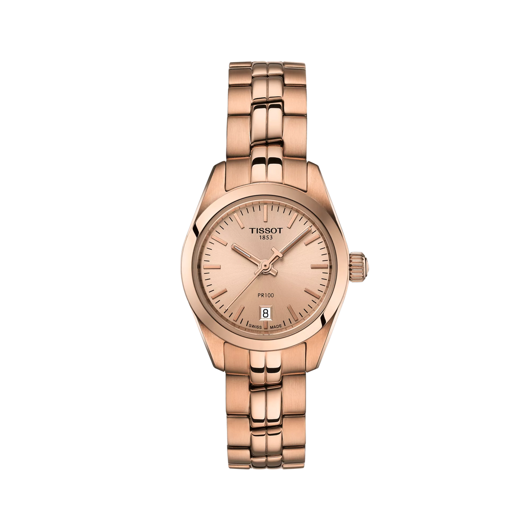 Tissot PR 100 Lady Rose Gold