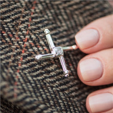 Load image into Gallery viewer, St Brigid&#39;s Cross Pin
