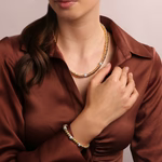 Load image into Gallery viewer, BRONZALLURE Roundel CZ Necklet
