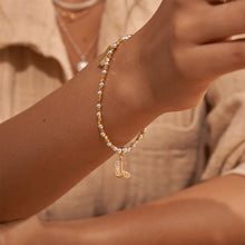 Load image into Gallery viewer, Curved Feather Bracelet Gold &amp; Silver
