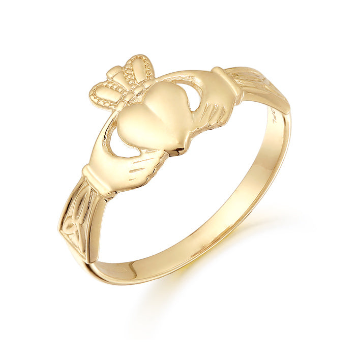 9ct Gold Claddagh Ring