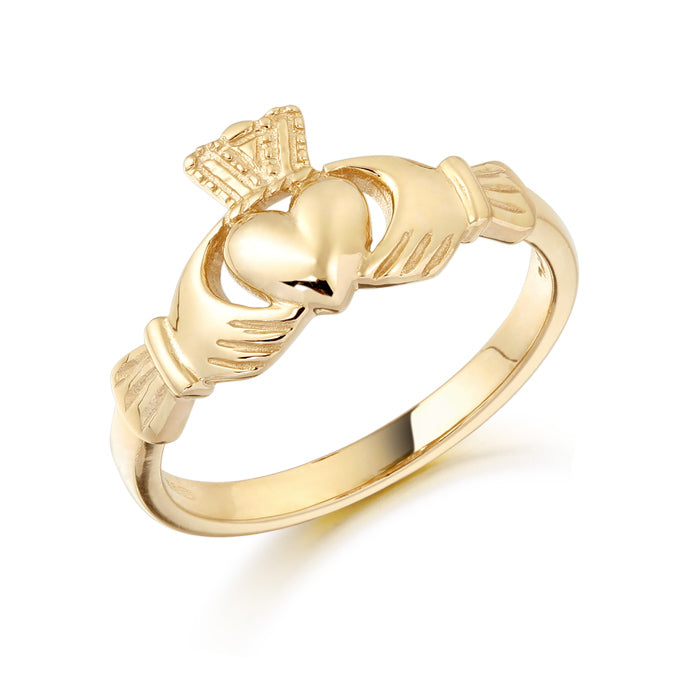 9ct Gold Claddagh Ring