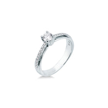 Load image into Gallery viewer, Diamond solitaire Engagement Ring
