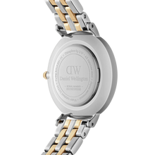 Load image into Gallery viewer, Petite Lumine Bezel 5-Link Two-Tone MOP Silver
