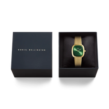 Load image into Gallery viewer, Margot Braided Mesh Emerald Gold
