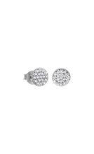 Load image into Gallery viewer, Lotus Ladies Silver Earrings
