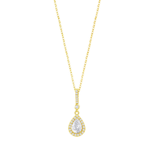 Load image into Gallery viewer, Lotus Silver Silver Necklace
