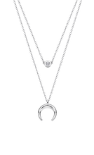 Load image into Gallery viewer, LOTUS SILVER LAYERED PENDANT

