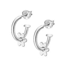 Load image into Gallery viewer, LOTUS LADIES SILVER EARRINGS
