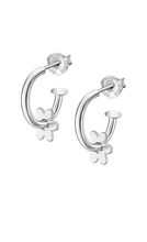 Load image into Gallery viewer, LOTUS LADIES SILVER EARRINGS
