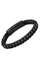Load image into Gallery viewer, Lotus Gents Bracelet
