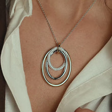 Load and play video in Gallery viewer, Layered Structure Necklace
