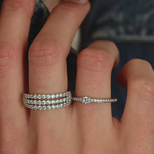 Load and play video in Gallery viewer, Stardust Zirconia Ring
