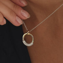 Load and play video in Gallery viewer, Modern Pavé Necklace
