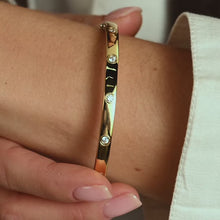 Load and play video in Gallery viewer, Classic Zirconia Bangle
