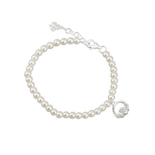 Load image into Gallery viewer, PEARL CLADDAGH BRACELET
