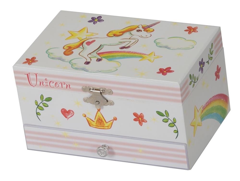 Unicorn Musical Jewellery Box