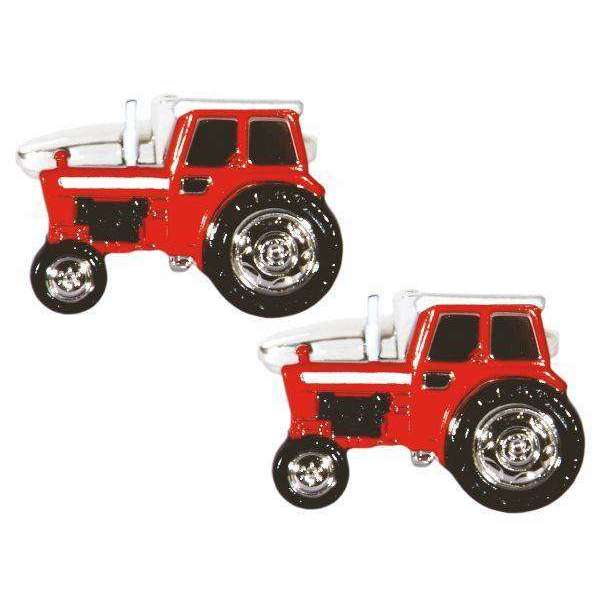 Red Tractor Cufflinks