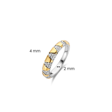 Load image into Gallery viewer, Ti Sento gold-plated silver ring
