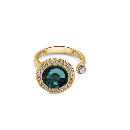 Ring with Montana Coloured Stone