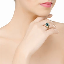 Load image into Gallery viewer, Ring with Montana Coloured Stone
