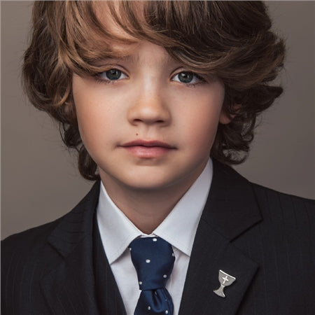 First Communion Tie Pin with Cross