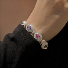 Load image into Gallery viewer, Bracelet Multi Coloured Stone
