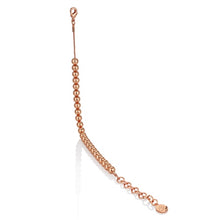 Load image into Gallery viewer, Rose Gold Plate Small Bead Bracelet
