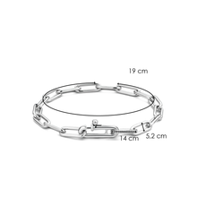 Load image into Gallery viewer, Ti Sento Silver Link Braclet
