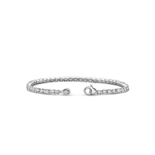 Load image into Gallery viewer, Ti Sento Silver Tennis Bracelet
