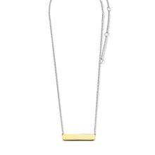 Load image into Gallery viewer, Ti Sento Gold Plated Bar Necklace
