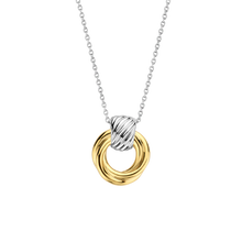 Load image into Gallery viewer, Ti Sento Gold Plated Circle Pendant
