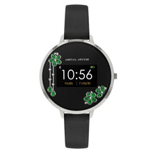 Load image into Gallery viewer, Series 03 Black Strap Green Floral
