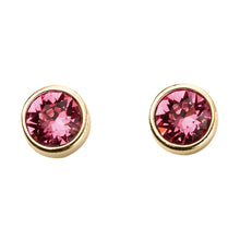 Load image into Gallery viewer, Gold Plated Sterling Silver Birthstone Earrings
