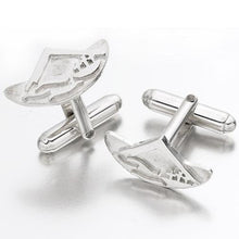 Load image into Gallery viewer, Sterling Silver Croagh Patrick Cufflinks
