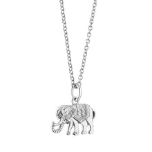 Load image into Gallery viewer, Amy Huberman Silver Plated Pendant with Elephant
