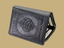 Load image into Gallery viewer, Sean Tri-Fold Black Wallet
