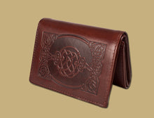 Load image into Gallery viewer, Sean Tri-Fold Brown Wallet
