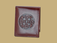Load image into Gallery viewer, Cuchulainn Brown Leather Wallet
