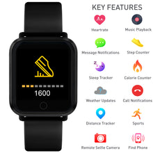 Load image into Gallery viewer, Series 6 Smart Watch With Black Strap
