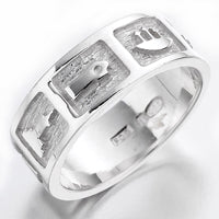 Sterling Silver 6mm Westport Ring