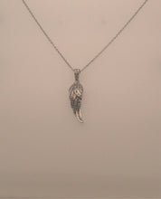 Load image into Gallery viewer, Sterling Silver Angel Wing Pendant
