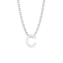 Load image into Gallery viewer, Sterling Silver Inital Necklace
