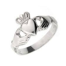 Sterling Silver Claddagh ring